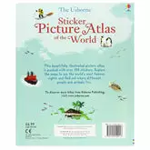Sticker Picture Atlas of the World -Usborne